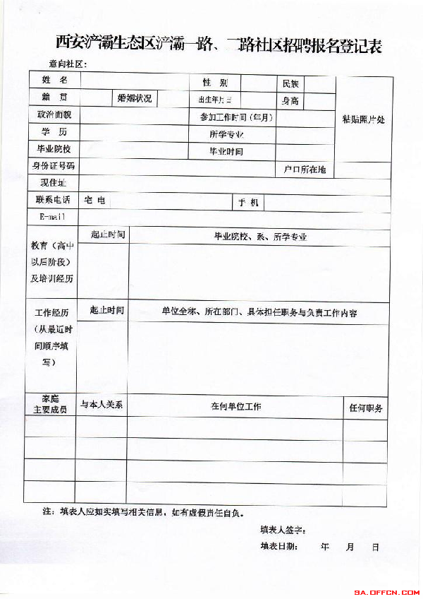 西户社区最新招聘启事