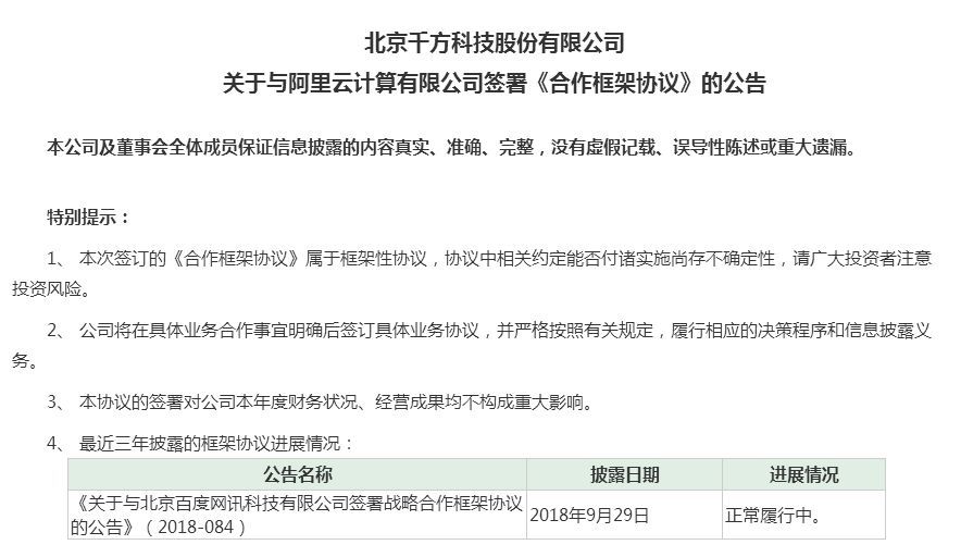 「全面解读，千方科技官方最新公告详解」