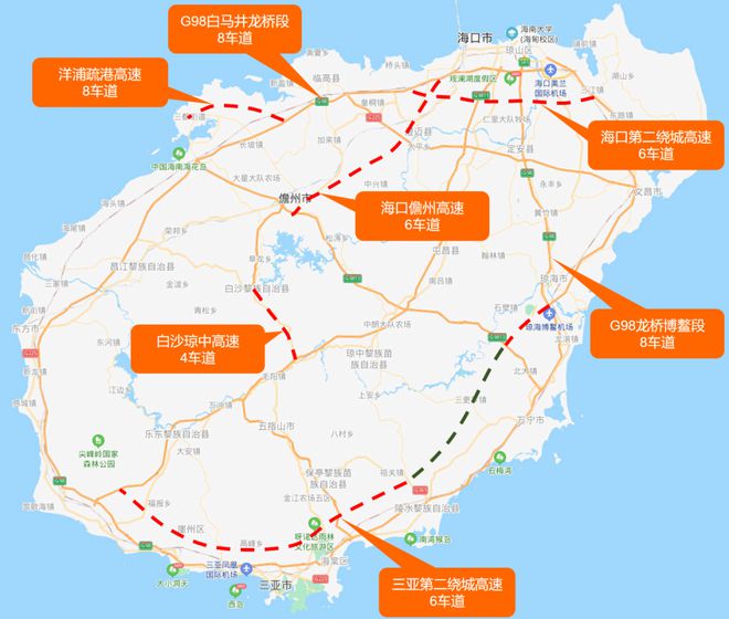 海南高速公路最新规划，构建现代化交通网络，助推自贸港建设蓬勃发展