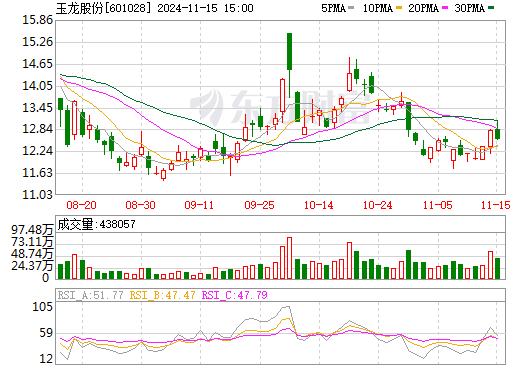 玉龙股份股票行情最新分析