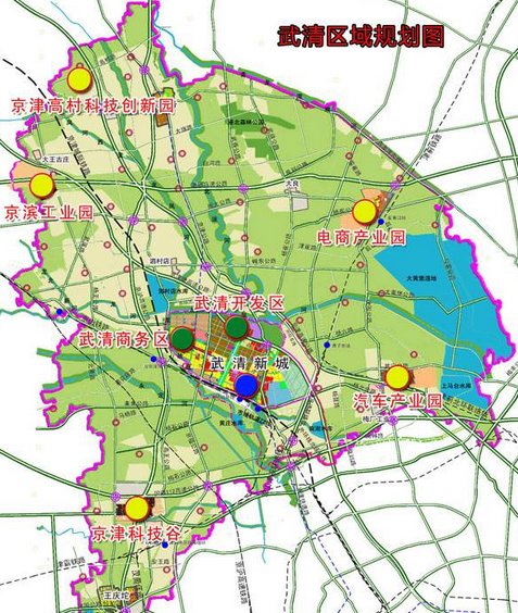 天津武清城关最新规划，现代化城市新标杆崛起